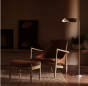 Elizabeth Lounge Chair - Natural Oak/Upholstery (Daker 0329)