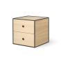 Frame 35 With 2 Drawers - Oak