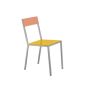 Alu Outdoor Chair - Yellow Pink