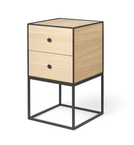 Frame Sideboard 35, 2 Drawers - Oak