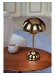 Flowerpot Portable Lamp VP9, Brass-Plated, Magnetic Charger