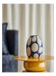 Bashir Vase Ø14 - Blue Stoneware
