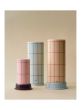 Column Candleholder-Large-Light blue