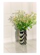 Splash Vase Roll Neck-X-Small-Coffee and white