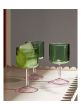 Tint Wine Glass - Set of 2 - Green and pink