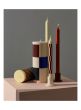 Tube Candleholder-Small-Lime white