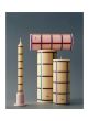 Tube Candleholder-Small-Pale pink