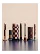 Column Candleholder-Medium-Dusty blue