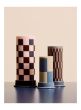 Column Candleholder-Medium-Dusty blue