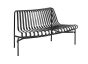 Palissade Park Dining Bench Out - Anthracite