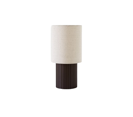 Manhattan SC52 Canvas Portable Lamp Dimmable - Bronzed