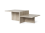 Distinct Coffee Table - Travertine