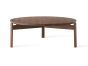 Passage Lounge Table  A 90 - Walnut