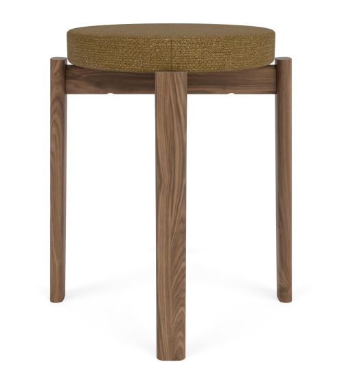 Passage Stool - Walnut/Audo Boucle 06