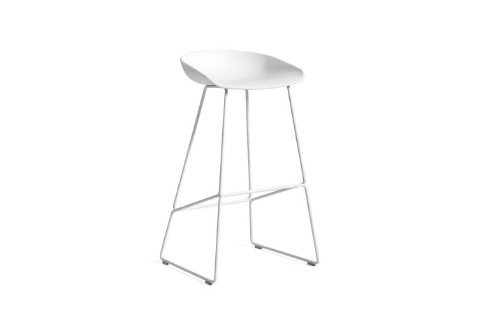Bar stool About A Stool - Cream White
