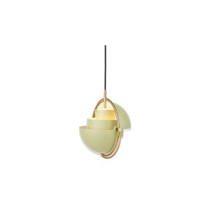 Multi-Lite Pendant - Small - Brass/Desert Sage Semi Matt