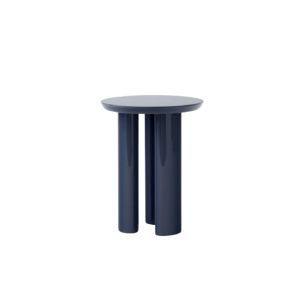 Tung Side Table JA3 Ø38 H48 - Steel Blue