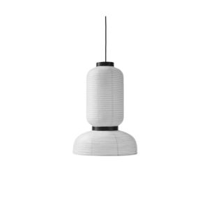 Formakami Pendant JH3 Ø46 - Ivory White & Black Stained Oak