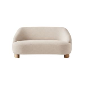 Margas Sofa LC3 2-seater - Oiled oak legs Barnum 24 Lana