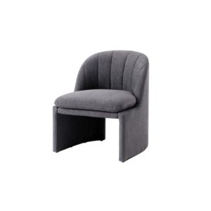 كرسي نادي Loafer SC107 مع منزلقات بلاستيكية - التنجيد (Cifardo 0771)