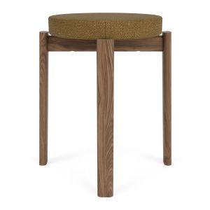 Passage Stool - Walnut/Audo Boucle 06