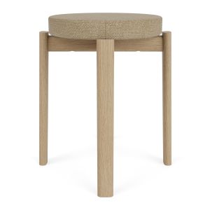 Passage Stool - Natural Oak/Audo Boucle 02