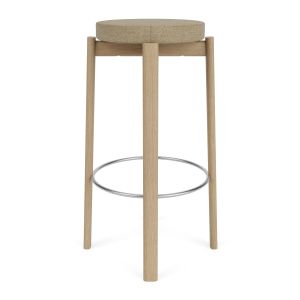 Passage Bar Stool - Natural Oak/Audo Boucle 02