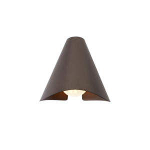 Bonnet Wall Lamp SC103 - Bronzed & Black