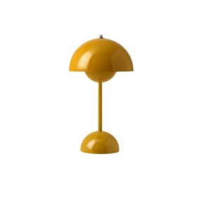 Flowerpot Portable Lamp VP9, Mustard, Magnetic Charger