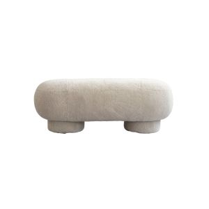 Big Foot Bench - Sheepskin