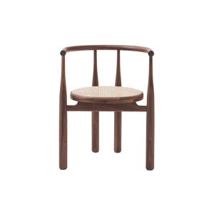Bukowski Dining Chair - Walnut Legs / French Cane Seat