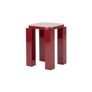 Atlas Stool - Burgundy