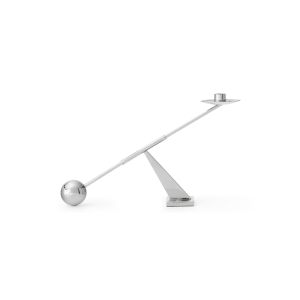 Interconnect Candle Holder, W42,5, Stainless Steel
