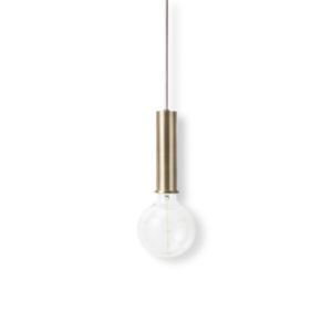 Collect Socket Pendant Lamp High - Brass