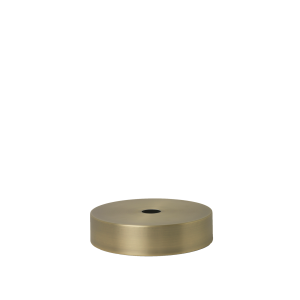 Record Shade Pendant Lamp - Brass