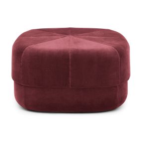 Circus Pouf Large - Dark Red