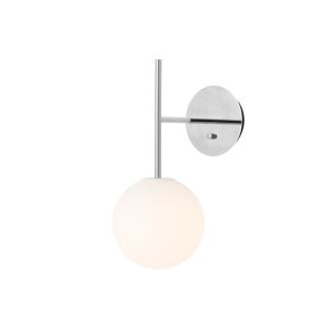 TR Bulb Suspended Wall Lamp - Polished Steel