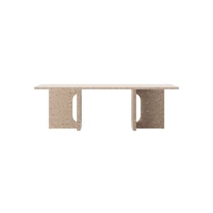 Androgyne Lounge Table - Kunis Breccia Base/Kunis Breccia Stone Table Top