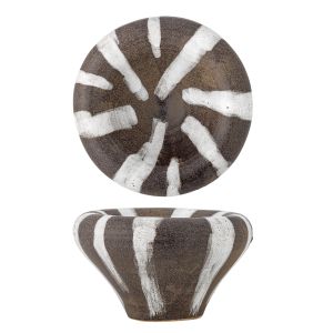 Ladris Bowl - Brown Stoneware