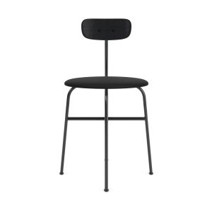 Afteroom Dining Chair Seat Upholstered - Black Painted Ash/Sierra 1001