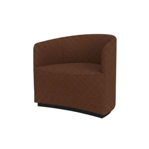 Tearoom Lounge Chair - Upholstery ( Boucle 08 (Bordeaux))