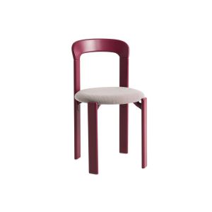 Rey Dining Chair - Grape Red/Upholstery (Steelcut Trio 416)