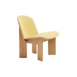 Chisel Lounge Chair - Black Oak/Upholstery (Hallingdal-407)