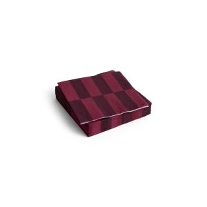 Pattern Napkins-Set of 20 Cocktail-Bordeaux and wine