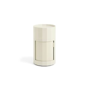 Facet Cabinet incl. feet and castors High - Eggshell