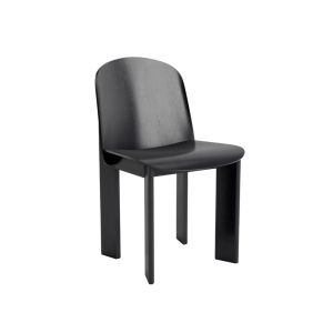 Chisel 65 Dining Chair - Black Lacquered Oak