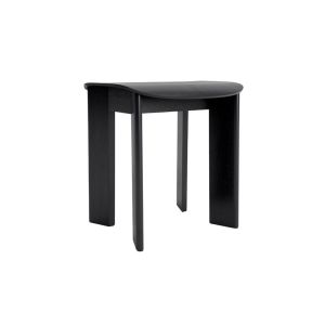 Chisel 10 Stool - Black Lacquered Oak
