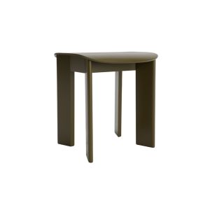 Chisel 10 Stool - Green Umber Lacquered Beech