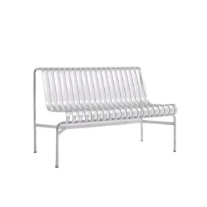 Palissade Dining Bench Without Armrest - Galvanised