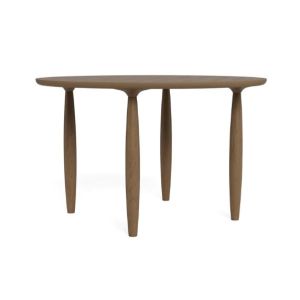 Oku Dining Table Round 120 cm - Light Smoked